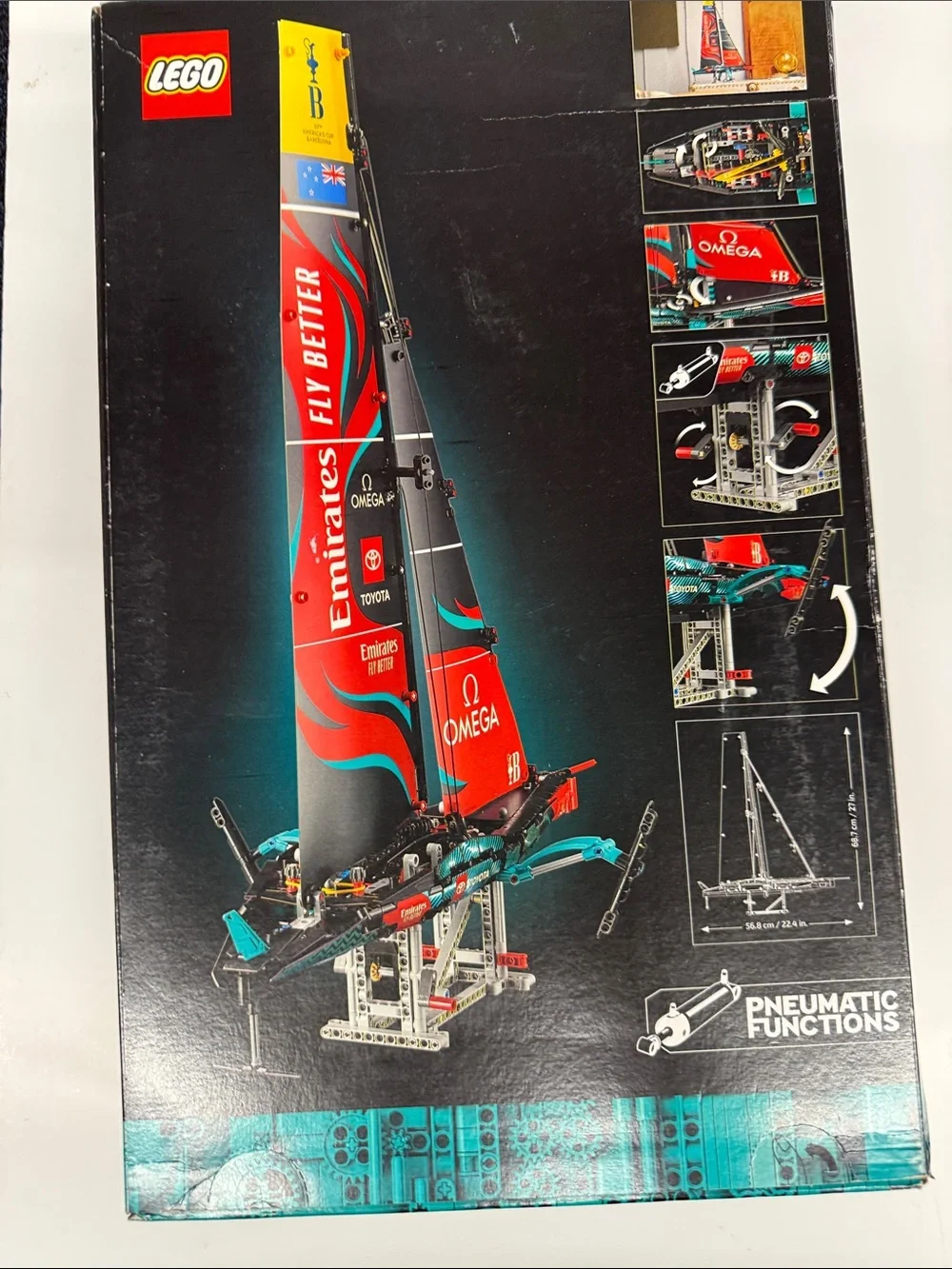 NEW LEGO Technic Emirates Team New Zealand Racing Yacht - AC75